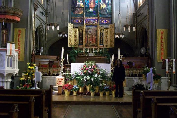 The sanctuary of St. Paul's Flatbush
