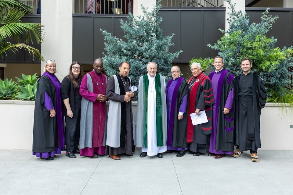 Members of the Vergers Guild of the Episcopal Church