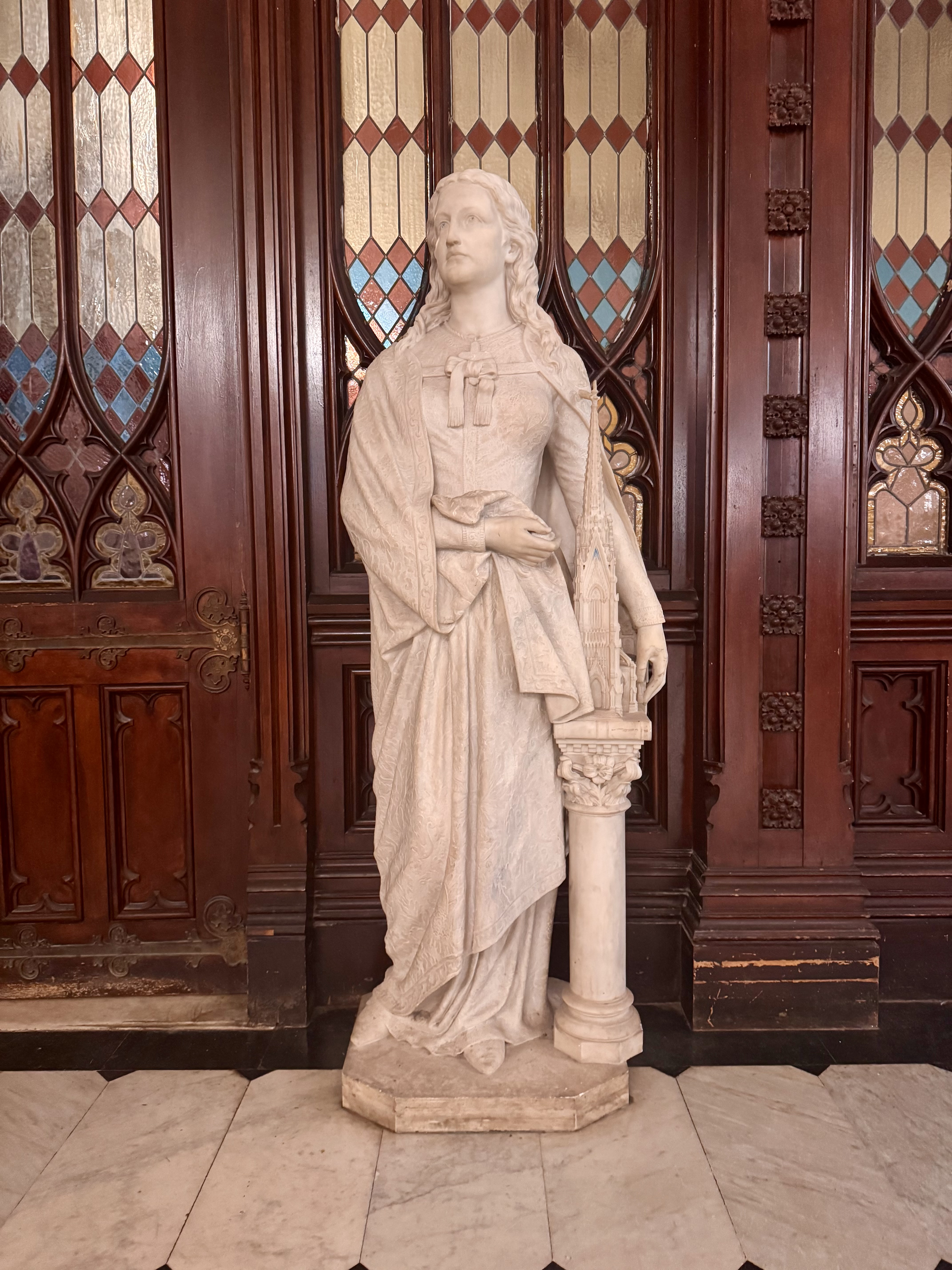 Faith with Cathedral Miniature