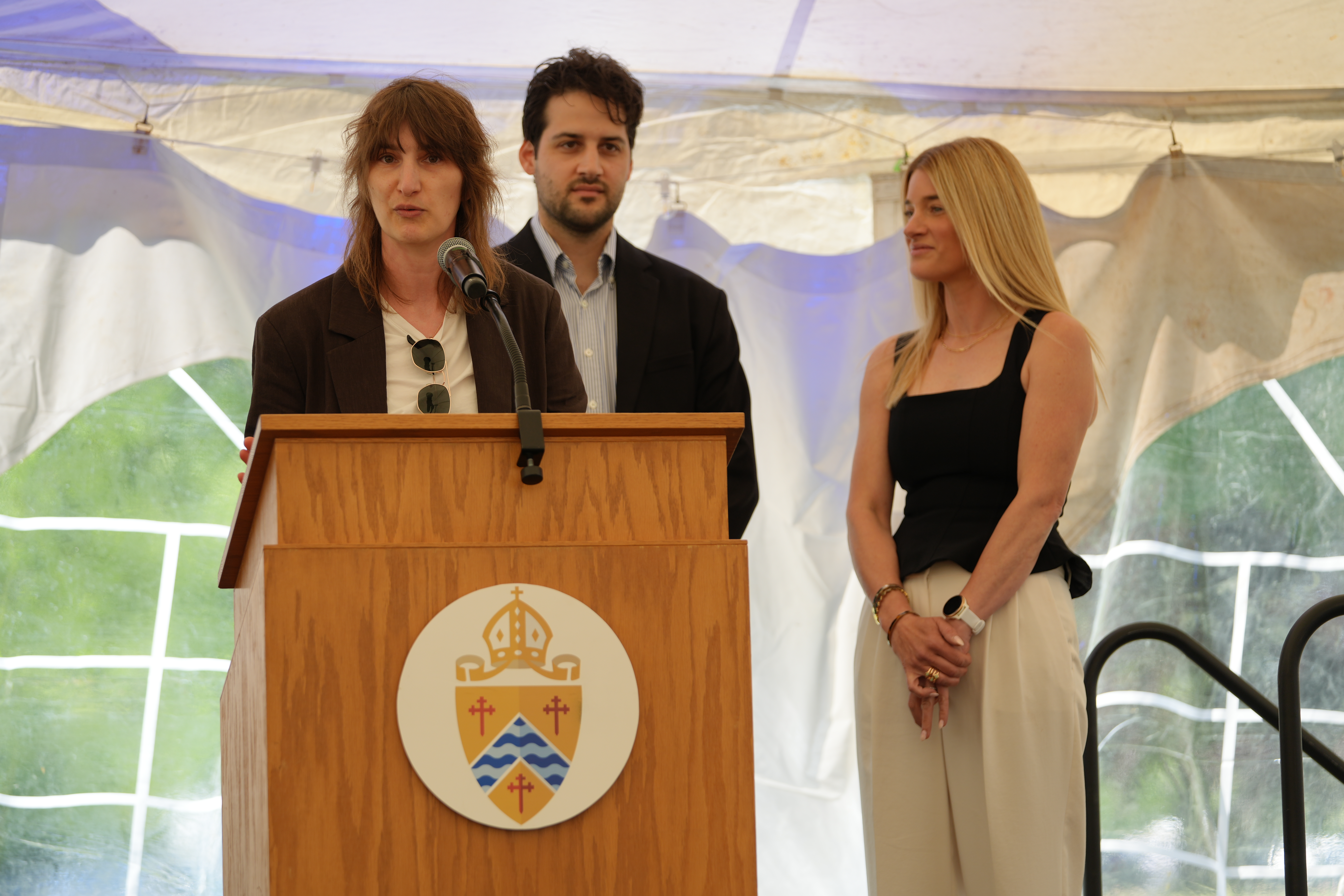 Kate, Mary and Chris Provenzano