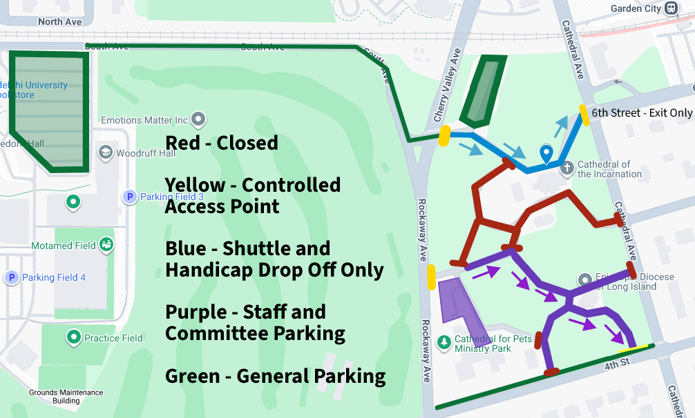 Bishop Farewell Map