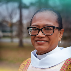 Paula Kong-Sinclair at Diaconate Ordination, December 2025
