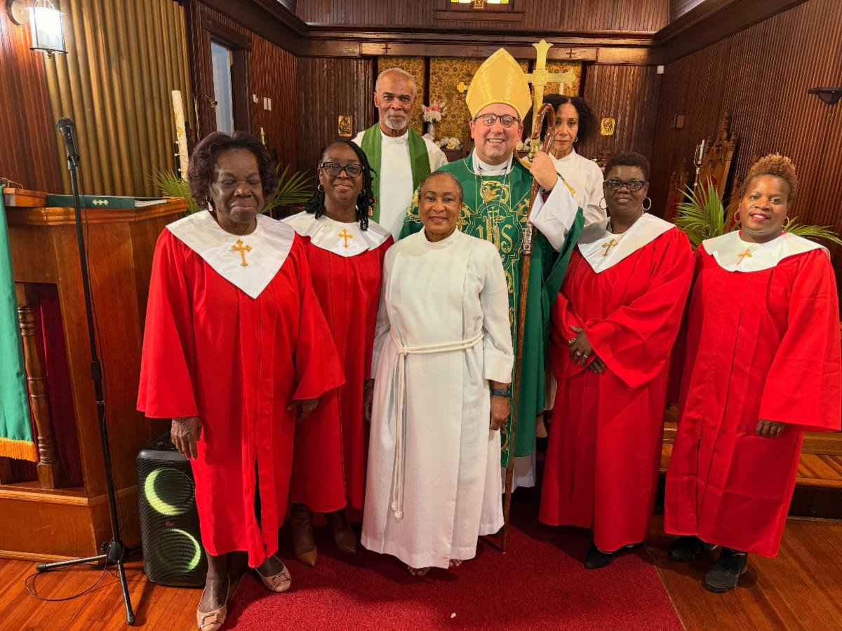 Bishop Adam at St. Paul's Roosevelt