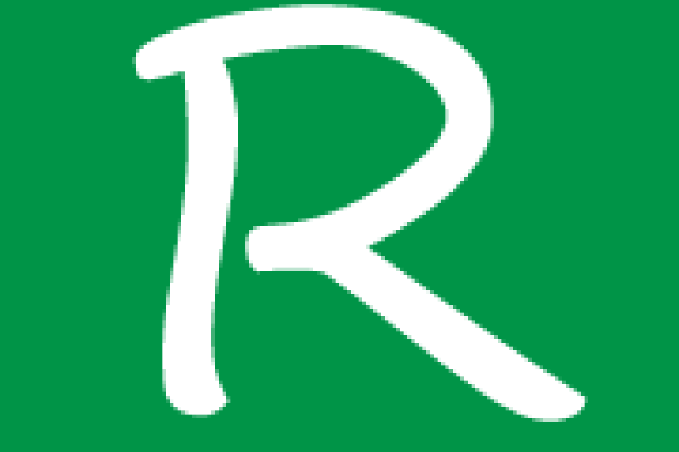 Renewal works "R" logo