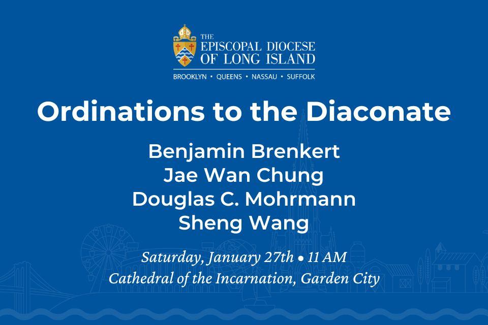 Ordinations to the Diaconate