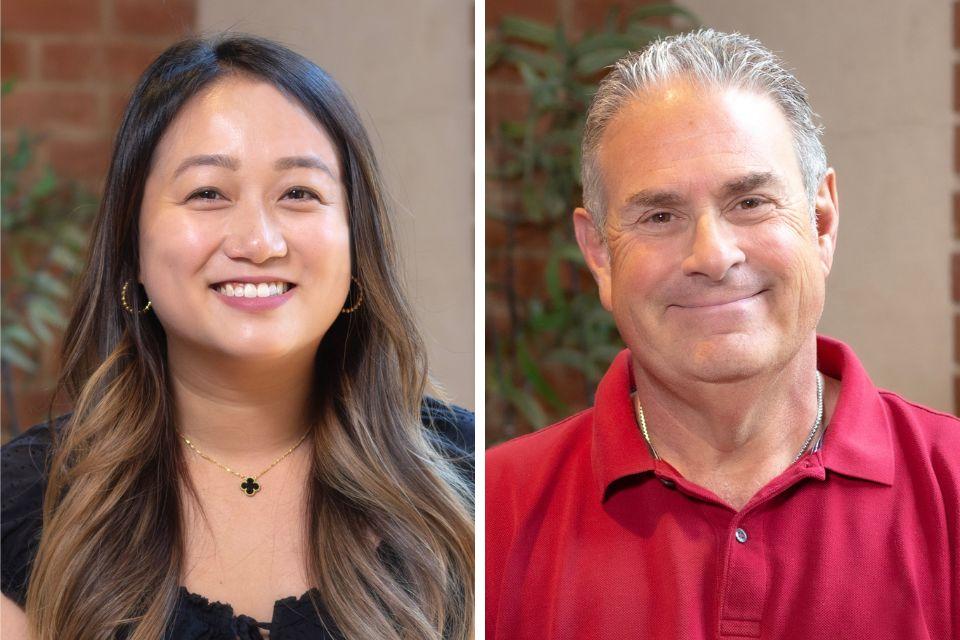 Ellen Liu Chan and Anthony Natale