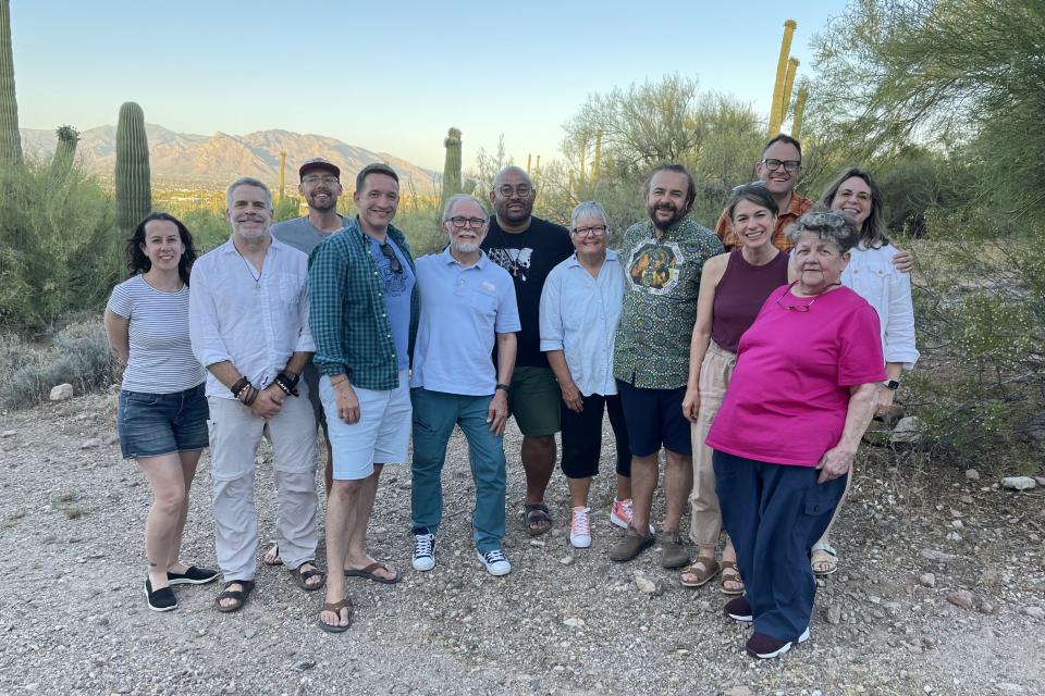 Group photo of the first cohort of the Community of the Incarnation