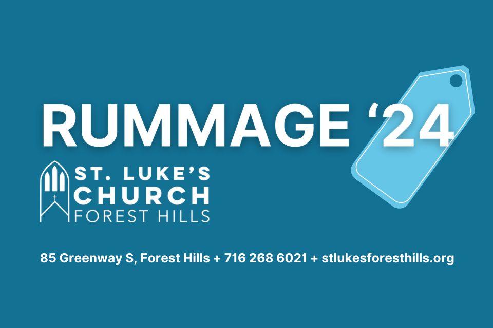 Rummage '24 - St. Luke's Church Forest Hills