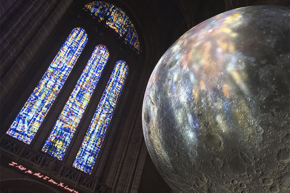 Holy Week Under the Moon at the Cathedral of the Incarnation