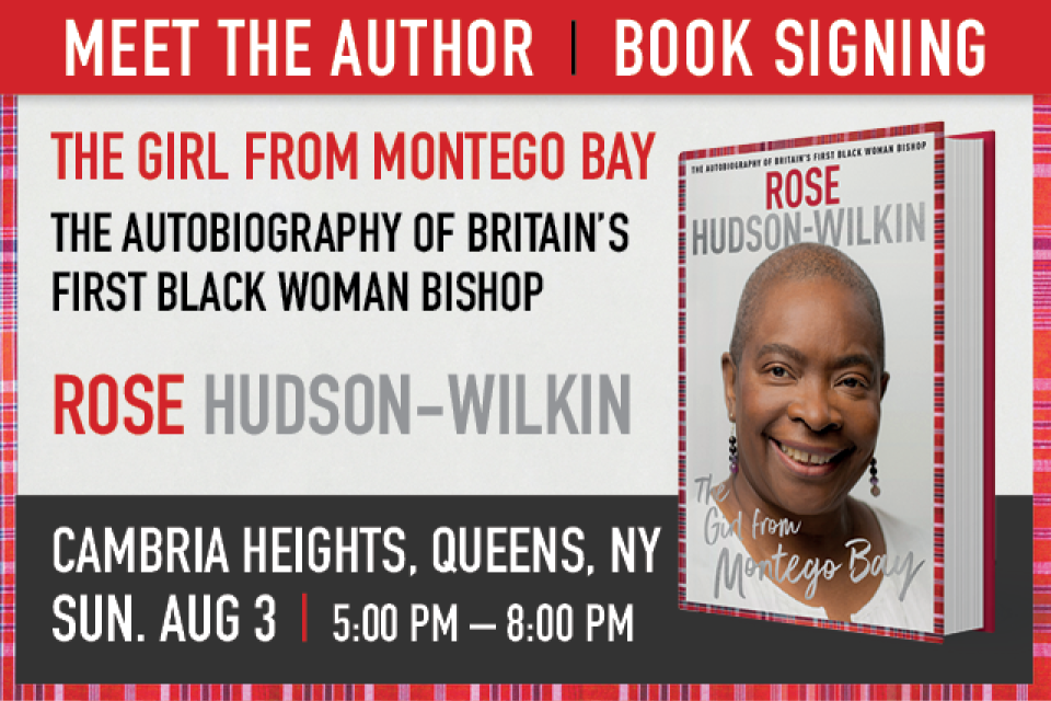 Meet the Author - Book Signing: The Girl from Montego Bay, Rose Hudson-Wilkin