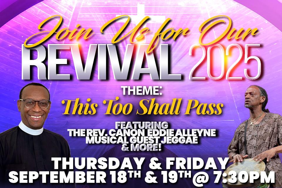 Join us for our REVIVAL 2025
