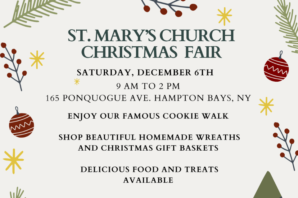 St. Mary's Church Christmas Fair