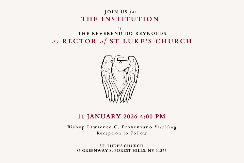 Institution of the Rev. Bo Reynolds