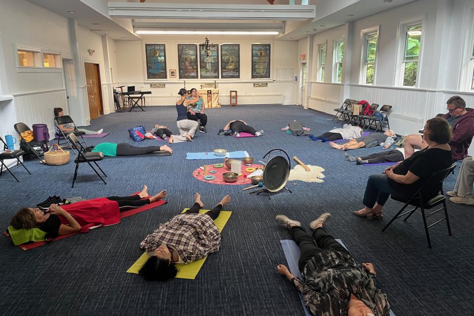 Trinity Roslyn Yoga Day
