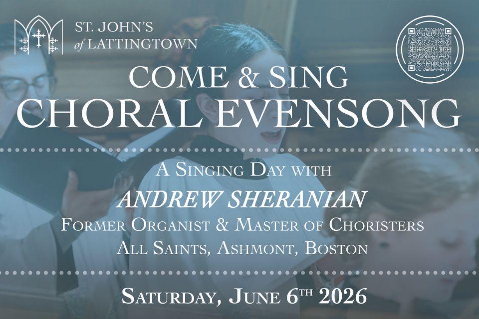 Come and Sing Choral Evensong