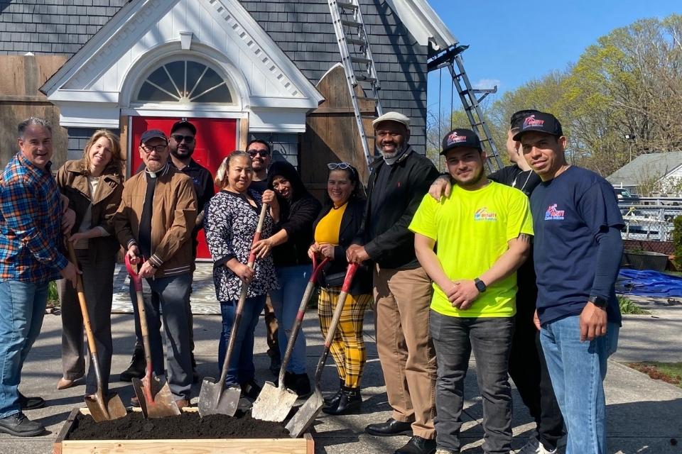 Groundbreaking at Iglesia San Francisco