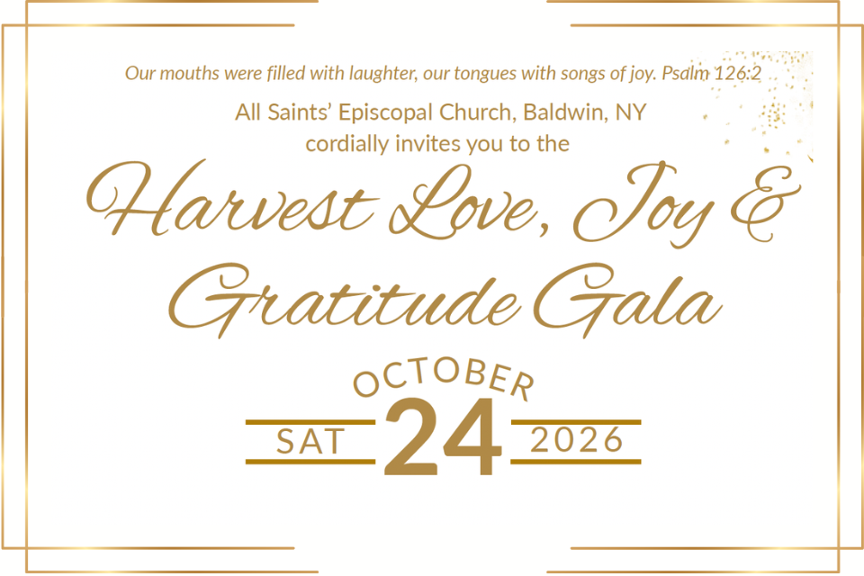 Harvest Love, Joy & Gratitude Gala