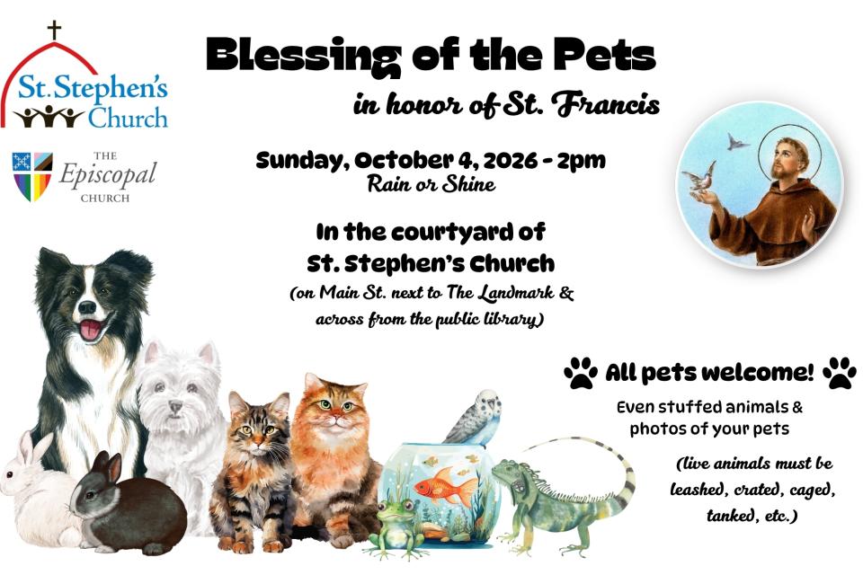 St. Stephen's Blessing of the Pets