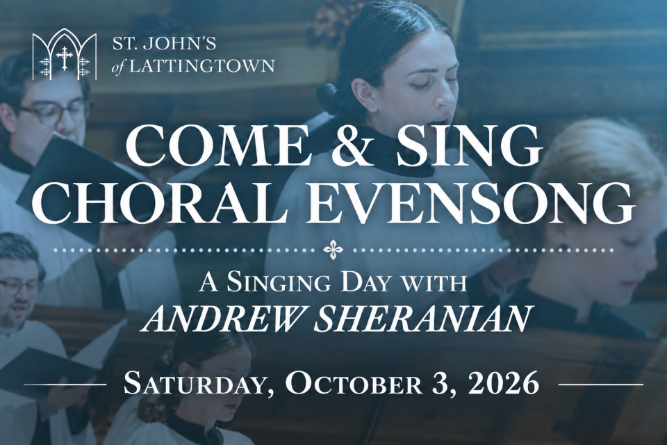 Come & Sing Choral Evensong