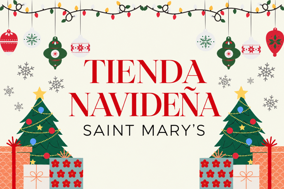 Tienda Navideña Saint Mary's