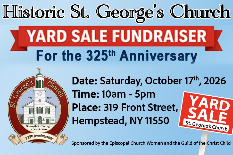 Yard Sale Fundraiser