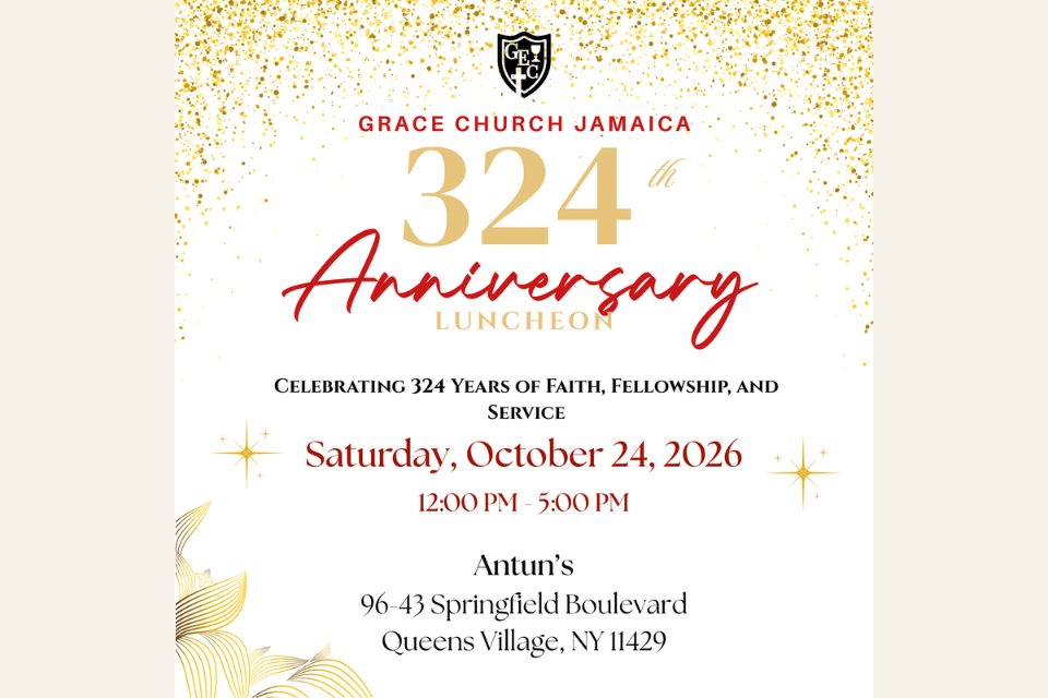 Grace Jamaica Luncheon October 2026