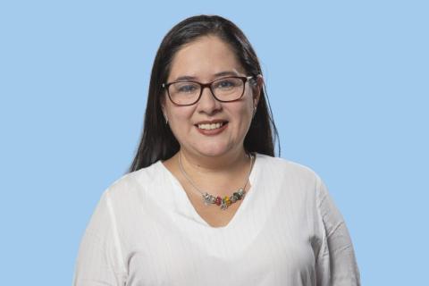 Ruth Eleonora López, a prominent human rights lawyer and the head of the Anti-Corruption and Justice Unit at Cristosal