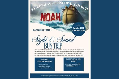 St. Boniface Sight and Sound Bus Trip
