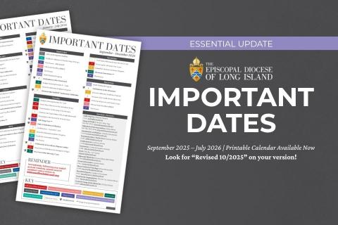 Important Dates