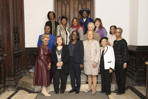ECW Board Stand for Group Photo