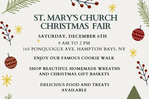 St. Mary's Church Christmas Fair