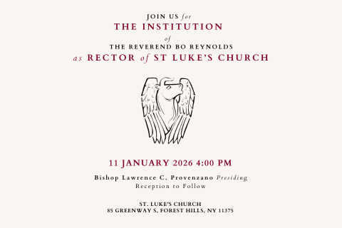 Institution of the Rev. Bo Reynolds