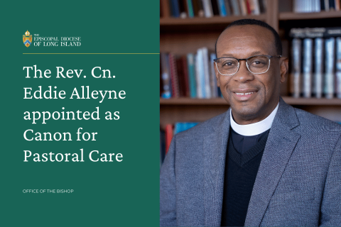 The Rev. Cn. Eddie Alleyne appointed as Canon for Pastoral Care