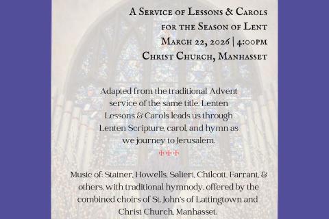 Christ Church Manhasset Lessons and Carols