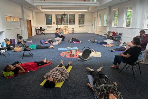 Trinity Roslyn Yoga Day