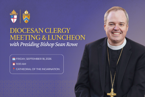 Diocesan Clergy Meeting and Luncheon with Sean Rowe