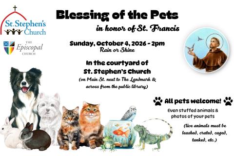St. Stephen's Blessing of the Pets