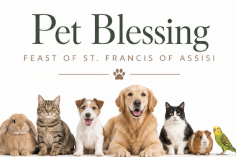Pet Blessing Feast of St. Francis of Assisi