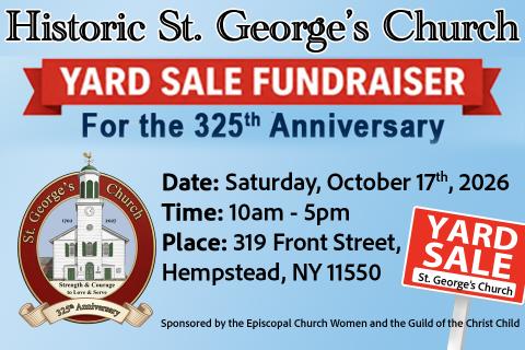 Yard Sale Fundraiser