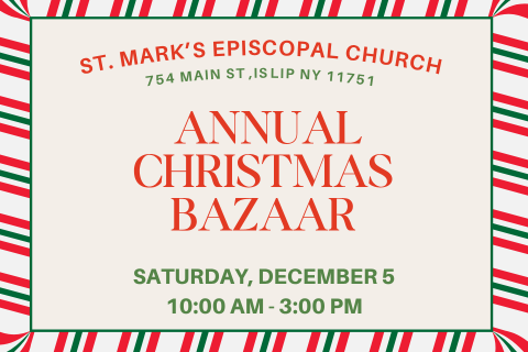 St. Mark's Annual Christmas Bazaar