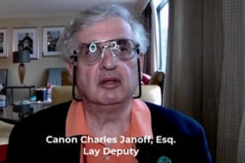 Canon Charles Janoff, Lay Deputy - July 9, 2022