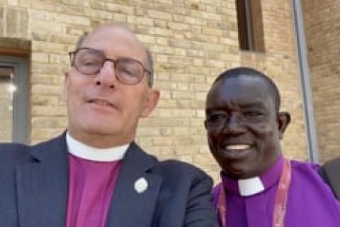 Bishops Provenzano and Opoka