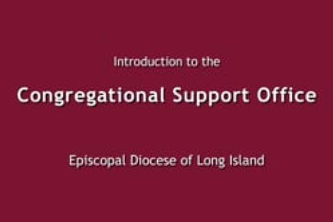 Introduction to the Congregational Support Office