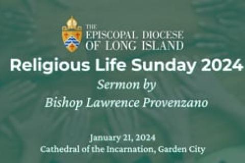 Bishop Provenzano Sermon – Religious Life Sunday 2024