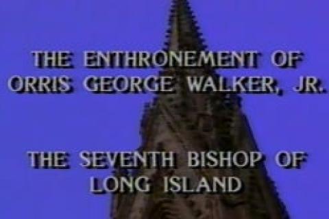 Bishop Walker Enthronement –&nbsp;January 5, 1991