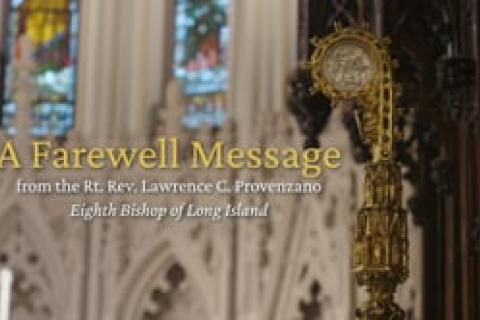 A Farewell Message from Bishop Provenzano - September 17, 2026